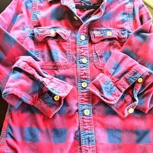 Abercrombie Flannel Teen Boys L